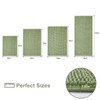 smiry Non Slip Chenille Bath Mat, 50 x 80 cm,