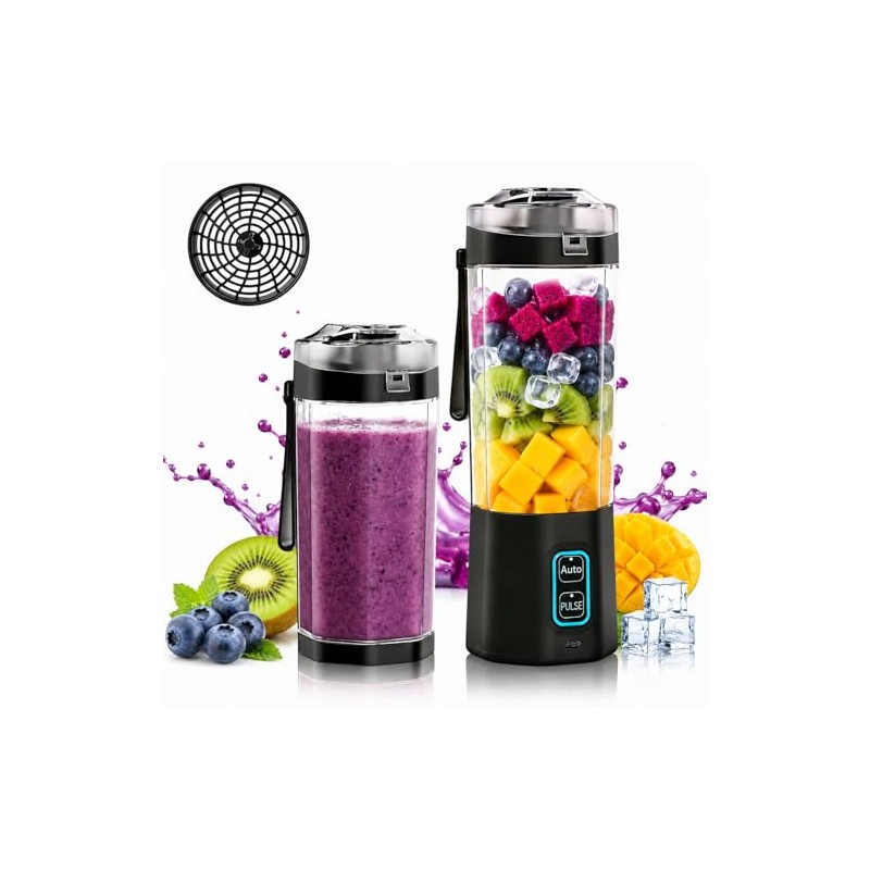 ZTGHFMY Portable Blender for Smoothies and Juices