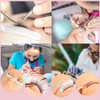Eyelash Extension Kit with Mannequin Head Practice Lashes Exercise Set