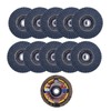 WA 10PACK - 3" Mini VSM Zirconia 80# Flap Discs
