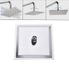 Rain Showerhead, 10 Inch Square Shower Head, Made from 304
