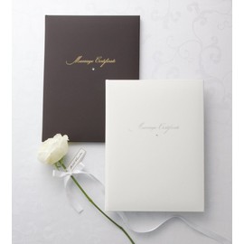 Marriage Certificate, Public Certificate, (1208), Shiny White)