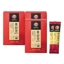 Dongwon Cheonjiin Red Ginseng Daily Gin (10g 30 sachets, 30-day supply) x 3 / 동원천지인 홍삼정 데일리진 (10g 30포 30일분) x 3개