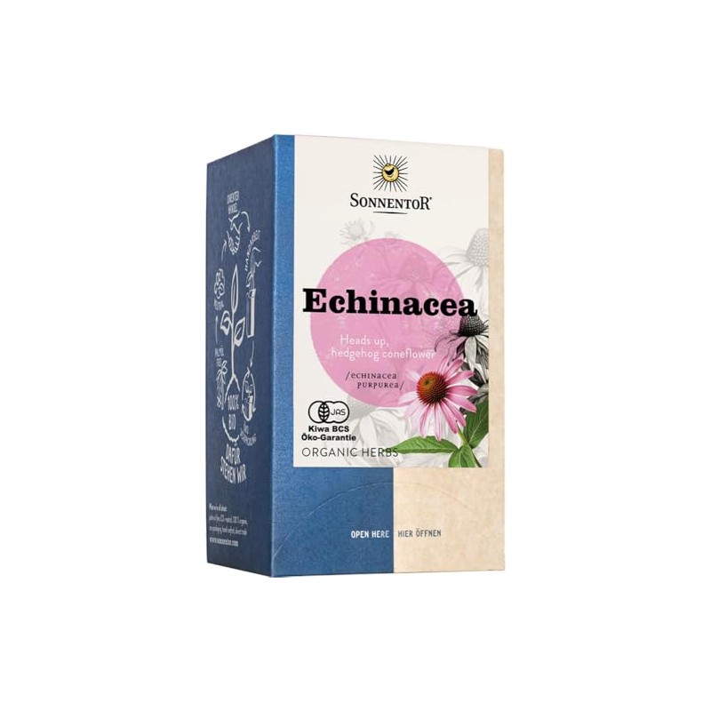 SONNENTOR SO02328 Zonentor Herbal Tea, Echinacea Tea, Organic Tea, 18
