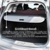Volcaner Cargo Cover Compatible with VW Volkswagen Tiguan 2024 Accessories