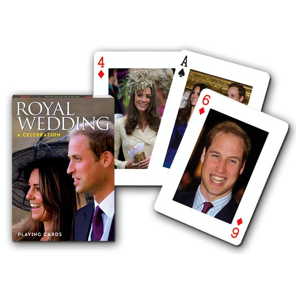 Gibsons Piatnik Royal Wedding Unique Singles Playing Cards
