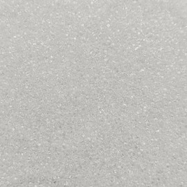 Edible Sanding Sugar Sprinkles for Cookie Decorating, Sugar Sprinkle Mix For Celebration Cakes, Cupcakes, Cookies, 3OZ (White)