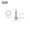 DTGN #10x3/4" Hex Washer Head Self Drilling Screws - 200Pack