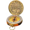Luminous Compass Dad To Son Enjoy The Ride Gift for