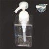 Clear shampoo refill container pump dispenser suede organizer empty hand cream bottle pumping container / 투명 샴푸 리필용기 펌프 디스펜서 세무품 정리 핸드크림공병 펌핑용기