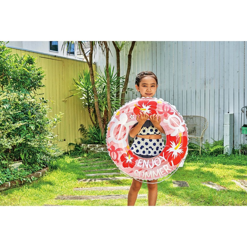 Igarashi RLD-70G Float Ring, 27.6 inches (70 cm), Honuhaibiukiwa (Pink),
