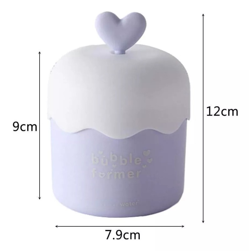 Bubble Former Espumador Kawaii Para Cuidado De La Piel