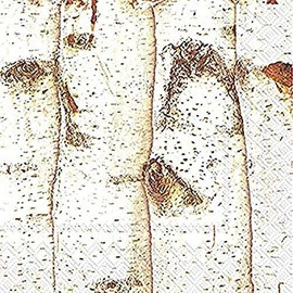 Ideal Home Range - Servilletas de cóctel, 20 unidades, abedul