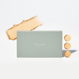 Parnell Cicamanu Matte Spondation (Powder Foundation with Sponge) 11g, #19 Porcelain | Lightweight Oil-Control | Matte Finish and Long-Lasting | Infused with Centella Asiatica | K-Beauty