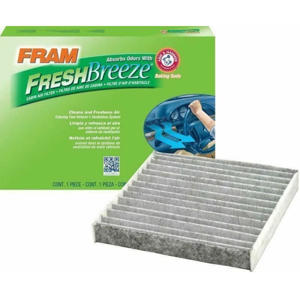 Fram Fresh Breeze Carbon Cabin Air Filter with Arm and