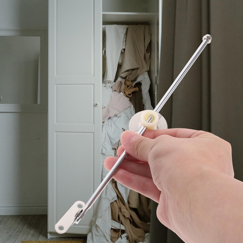 LALAFINA 4pcs Lid Support Hinge Kitchen Cabinet Hinges Soft for