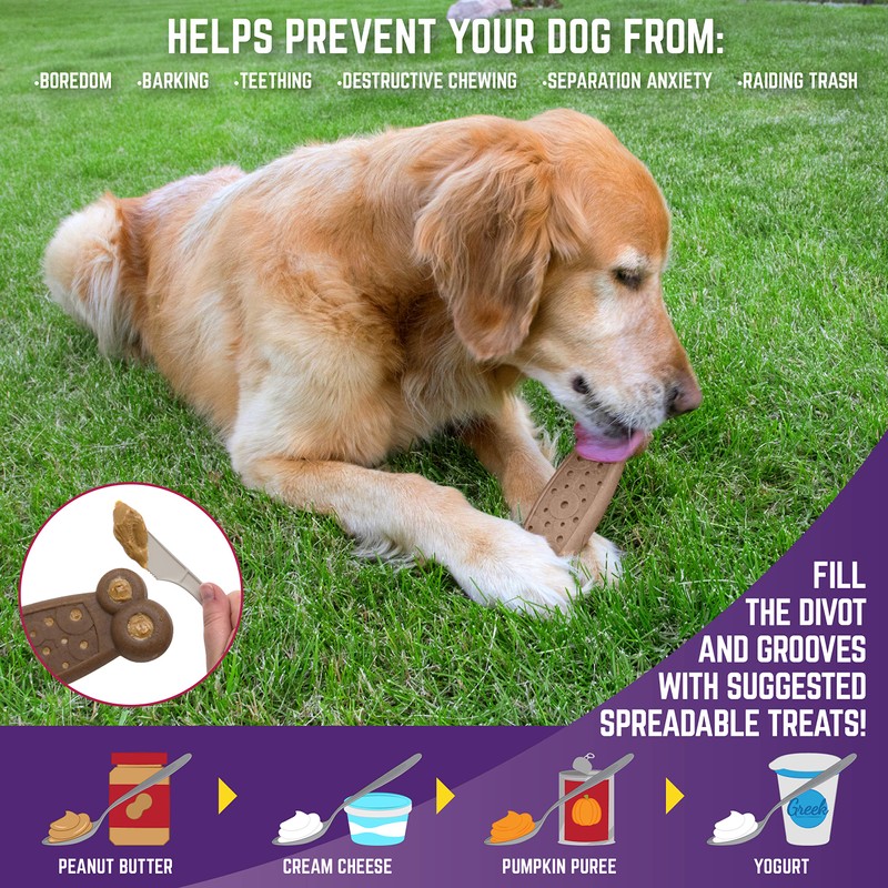 Chew King Gear Nylon Bones, Textured Bacon Flavored Chew Toy