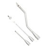Shifter Lever Turn Signal Hazard Tilt Kit Stainless Steel Chrome