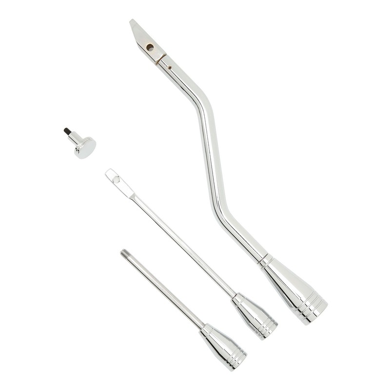 Shifter Lever Turn Signal Hazard Tilt Kit Stainless Steel Chrome