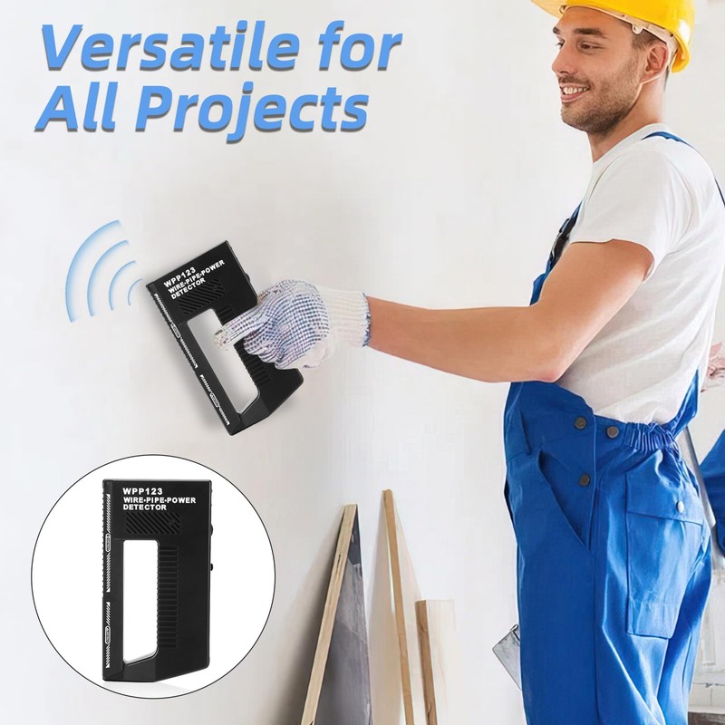 Wpp123 Wire Pipe Power Detector, 3 in 1 Wall Scanner