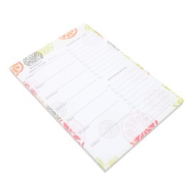 Operitacx Magnetischer Notizblock Kühlschrank Notizblock Magnet Magnetischer Zeitplan Notizblock Magnetische Einkaufsliste Kühlschrank Notiz Magnet Magnetischer Plan Notizblock