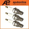 APUK 3x Spark Plugs N21 Long Reach Replacement for Ford