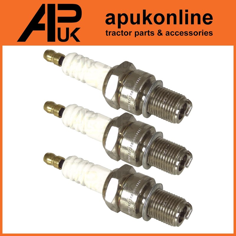 APUK 3x Spark Plugs N21 Long Reach Replacement for Ford