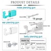 WillTen Ear Piercing Kit Nose Piercing Kit Belly Button Piercing