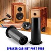 Waziaqoc 4PCS Speaker Port Tubes, ABS Plastic Speaker Box Port