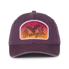Outdoor Cap Women's Standard Wrangler Western Cap, Burgandy