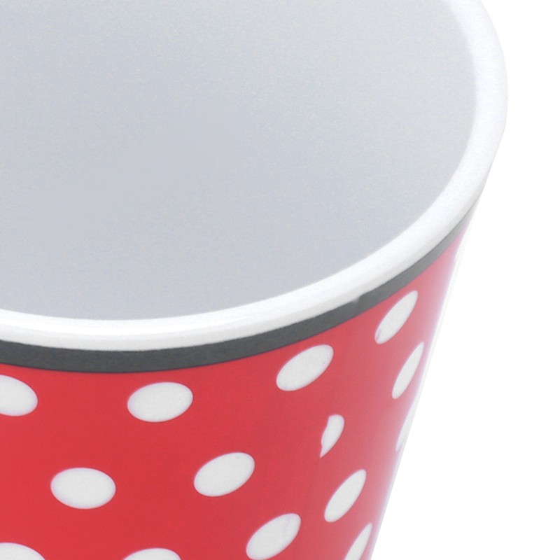 4Pcs Student Melamine Cup Imitation Porcelain Beverage Mug Water Cup