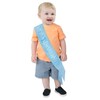 Blue "1st Birthday" Satin Sash - 1pc