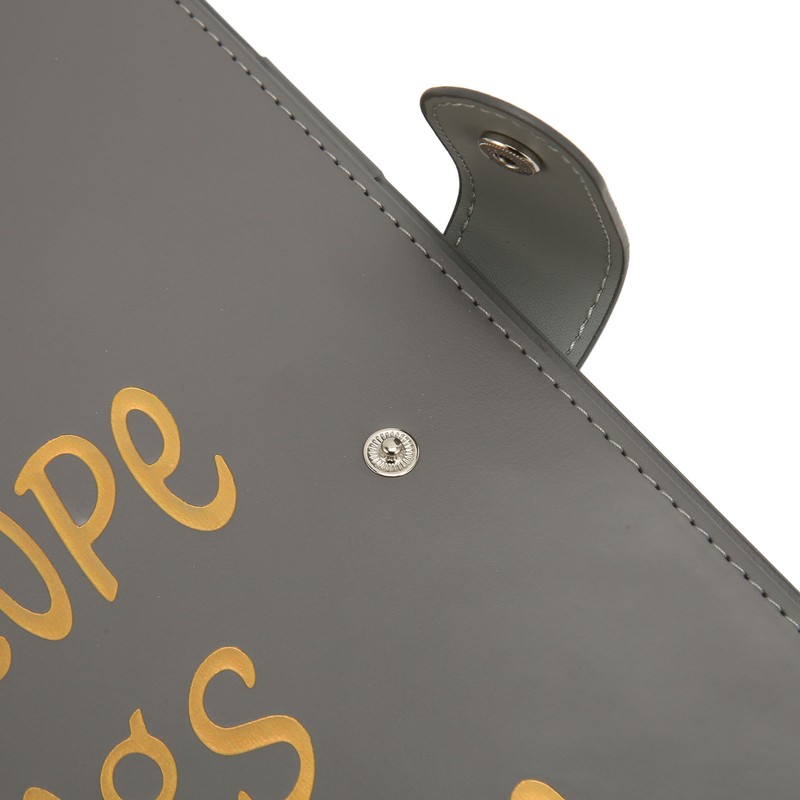Money Saving Binder Waterproof PU Leather A5 Budget Binder with