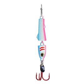 Jointed Pinhead Pro, 1/8oz, Size 10, Rainbow Glow