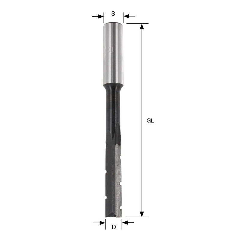 ENT Slot Mortise Bit CS Shank (C) 16 mm, Diameter