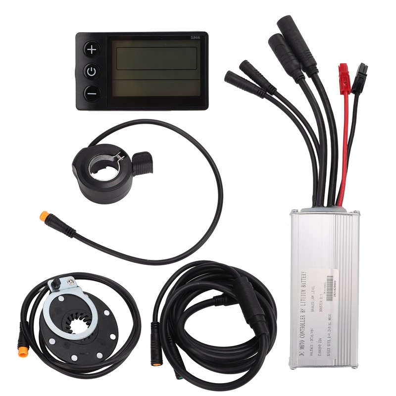 Electric Bicycle Modification Kit Waterproof 22A Controller S866 LCD Electric