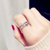 Dainty Butterfly Ring for Women Teen Girls Silver Rose Gold