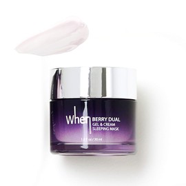 When Beauty When Berry Dual Gel & Cream Sleeping Mask, 30ml