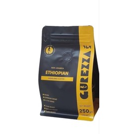 Gurezza coffee fine roasted coffee beans directly from the Motherland of the arabica coffee, Amazing coffee roasted to perfection - Filter ground coffee (500 gr, Light roast)