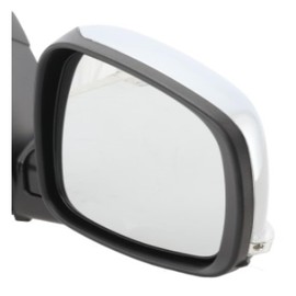 KarParts360 For Chrysler Town & Country 2008-2016 Door Mirror Passenger Side | Chrome Finish | Manual Folding | Heated | Power | In-Housing Signal Light | Replacement For CH1321382 | 5113260AN