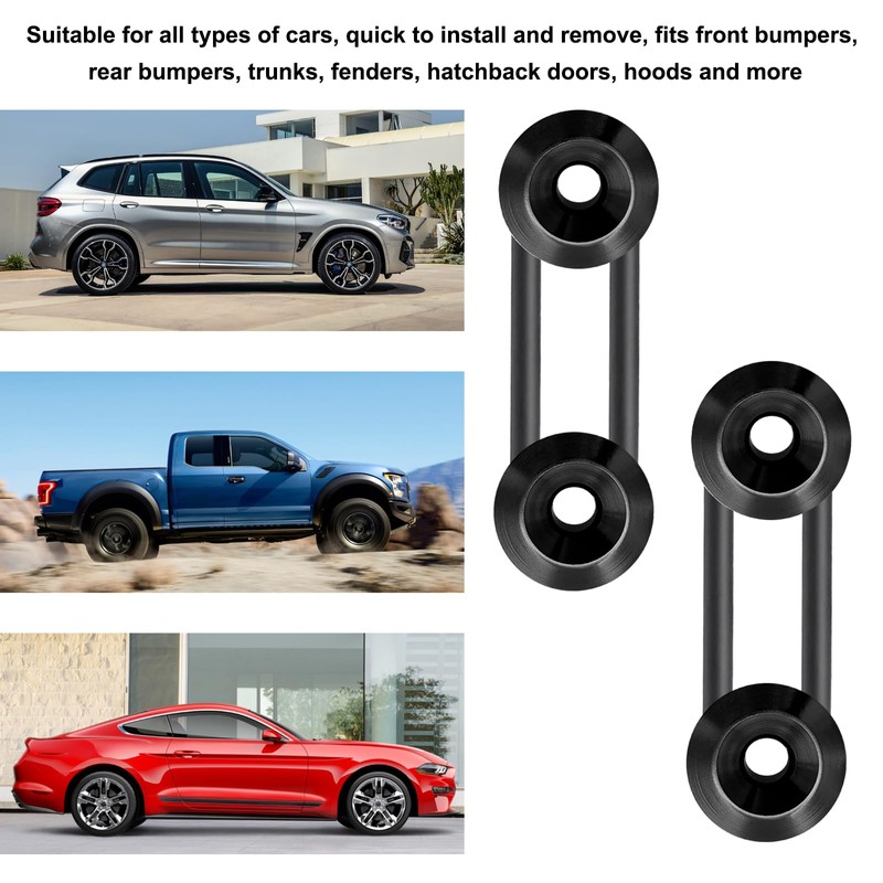 MUQIDA Bumper Quick Release, JDM Car Front Rear Bumper Fasteners