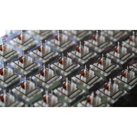 Gateron Lubed and Filmed Gateron KS-3 Milky Yellow Pro Linear Switches (90Ct)