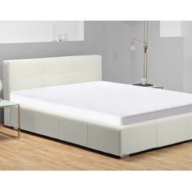 IMFAA 100% Waterproof Mattress Protector - Extra Deep 30 Cm Stretch Skirt – King (152x200) Cm Terry Towel Mattress Topper – Anti Allergy and Breathable Fitted Mattress Cover.(King(152x200+30) Cm)