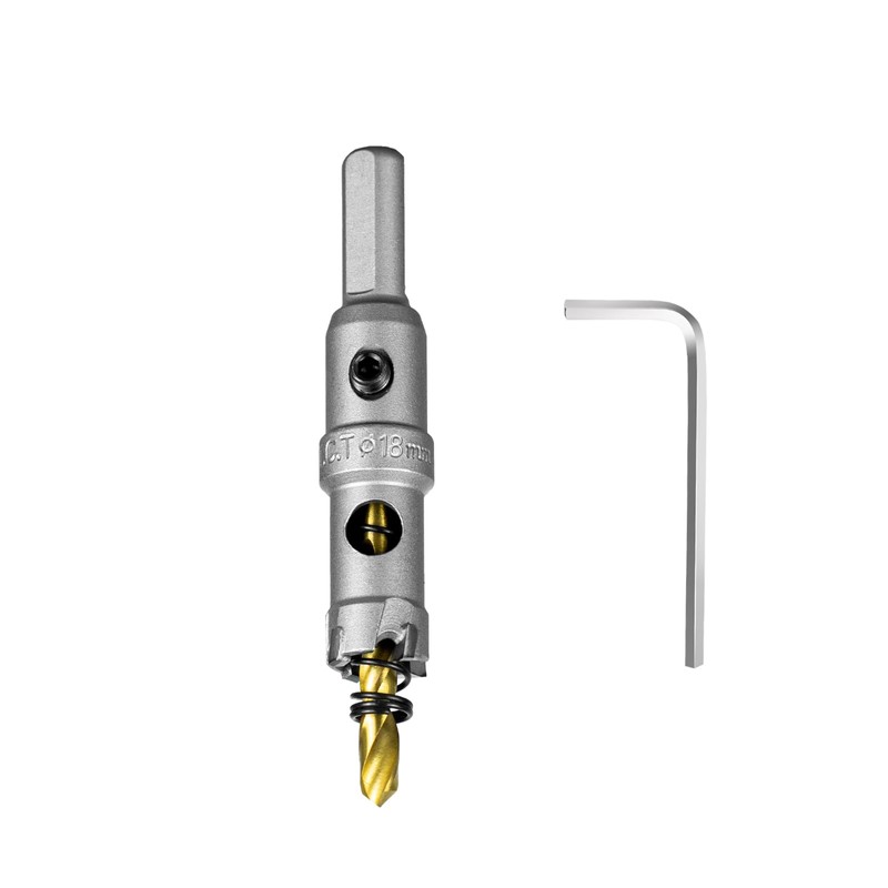 SALI 11/16" (18mm) TCT Hole Saw Kit Tungsten Carbide Tipped