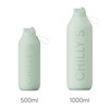 Chilly's Series 2 Flip Bottle with Sports Cap, Telescopic Straw