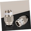 Baluue 2pcs PTFE Bowden Tube Extruder Connector PTFE Tube Coupler
