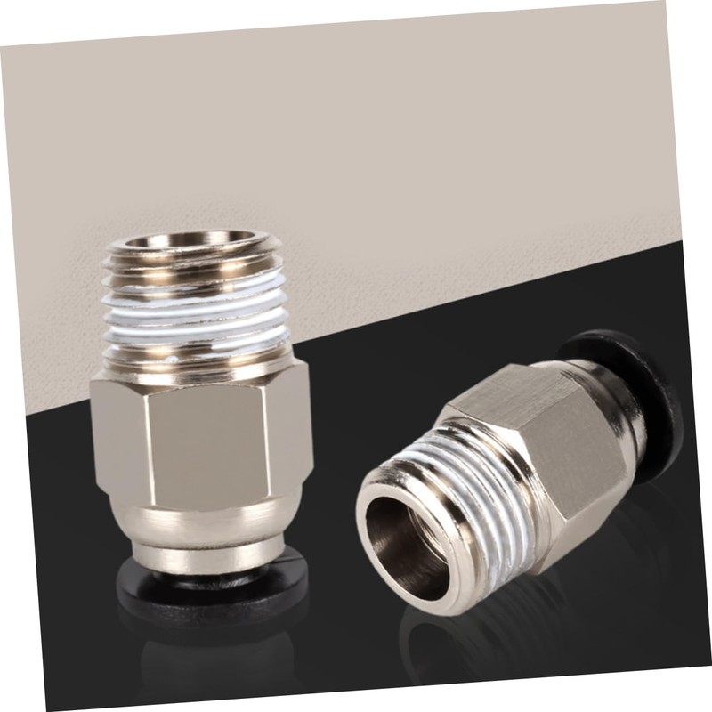 Baluue 2pcs PTFE Bowden Tube Extruder Connector PTFE Tube Coupler