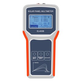 KAOLALI Digital 400W Solar Panel Smart Tester Auto/Manual MPPT Photovoltaic Panel Multimeter Testing Power Meter Tool