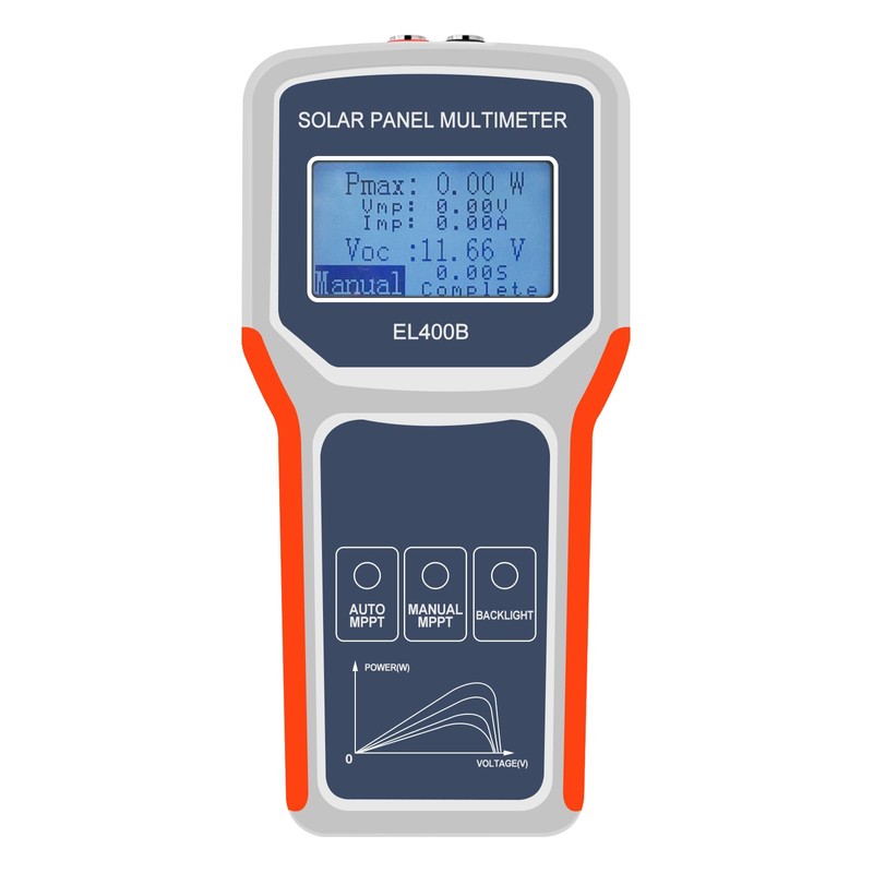 KAOLALI Digital 400W Solar Panel Smart Tester Auto/Manual MPPT Photovoltaic