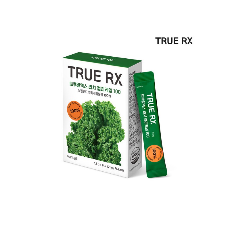 TrueRX (현대홈쇼핑)트루알엑스 리치 컬리케일100 1박스 (Hyundai Home Shopping) True RX